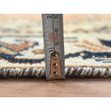 Load image into Gallery viewer, 5&#39;x9&#39;8&quot; Hazelnut Brown, Hand Knotted Vintage Persian Bakhtiar with Small Animal Figurines, Cropped Thin Distressed Look Worn Wool, Wide Runner Oriental Rug FWR371532
