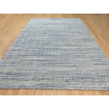 Load image into Gallery viewer, 9&#39;x11&#39;10&quot; Ivory Hand Loomed Variegated Textured Design Organic Wool Transitional Oriental Rug FWR372378