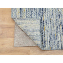 Load image into Gallery viewer, 9&#39;x11&#39;10&quot; Ivory Hand Loomed Variegated Textured Design Organic Wool Transitional Oriental Rug FWR372378