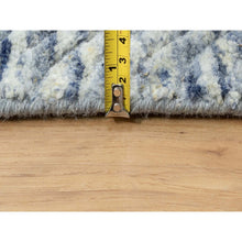 Load image into Gallery viewer, 9&#39;x11&#39;10&quot; Ivory Hand Loomed Variegated Textured Design Organic Wool Transitional Oriental Rug FWR372378