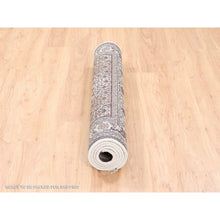 Load image into Gallery viewer, 4&#39;x6&#39; Ivory Tabriz Mahi Fish Medallion Design Wool Hand Knotted Oriental Rug FWR374940