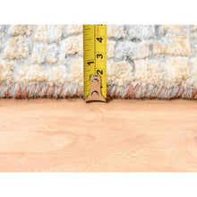 Load image into Gallery viewer, 11&#39;8&quot;x15&#39; Oversize Wool And Silk Abstract With Fire Mosaic Design Hand Knotted Persian Knot Oriental Rug FWR376050