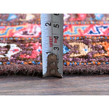 Load image into Gallery viewer, 2&#39;10&quot;x4&#39;9&quot; Lichen Blue, Afghan Ersari with Turkish Knot, Caucasian Design Revival, Hand Knotted, Soft and Velvety Wool, Vegetable Dyes, Densely Woven, Oriental Rug FWR3774