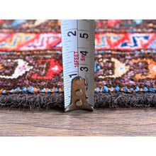 Load image into Gallery viewer, 3&#39;x4&#39;8&quot; Bayern Blue, Afghan Ersari With Turkish Knot, Caucasian Design Revival, Vegetable Dyes, Densely Woven, Hand Knotted, Soft And Velvety Wool, Oriental Rug FWR3780