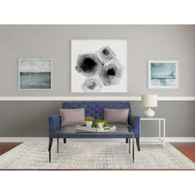 Load image into Gallery viewer, 6&#39;x9&#39; Undyed Natural Wool Ivory Tone On Tone Repetitive Curvilinear Design Hand Knotted Oriental Rug FWR380250