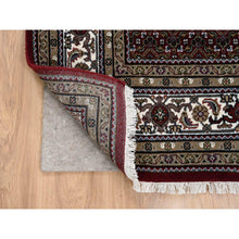Load image into Gallery viewer, 5&#39;9&quot;x8&#39;9&quot; Red Herati With All Over Design Hand Knotted 175 Kpsi Wool Oriental Rug FWR384528
