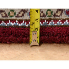 Load image into Gallery viewer, 3&#39;x5&#39;2&quot; Red Herati With All Over Design Hand Knotted Soft Wool 175 Kpsi Oriental Rug FWR384720