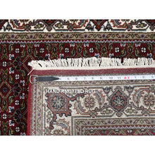 Load image into Gallery viewer, 3&#39;x5&#39;2&quot; Red Herati With All Over Design Hand Knotted Soft Wool 175 Kpsi Oriental Rug FWR384720