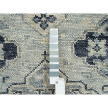 Load image into Gallery viewer, 8&#39;10&quot;x12&#39; Silver Gray, Thick And Plush Extra Soft Wool Hand Knotted, Anatolian Design Supple Collection, Oriental Rug FWR387078