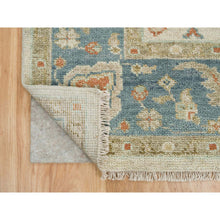 Load image into Gallery viewer, 8&#39;1&quot;x10&#39; Light Cream, Oushak With All Over Floral Design Supple Collection, Thick And Plush Pure Wool Hand Knotted, Oriental Rug FWR387084
