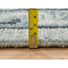 Load image into Gallery viewer, 8&#39;10&quot;x11&#39;10&quot; Silver Gray, Pure Wool Hand Knotted, Anatolian Design Supple Collection Thick And Plush, Oriental Rug FWR387120