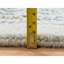 Load image into Gallery viewer, 12&#39;x15&#39;1&quot; Gray With Touches Of Blue, Wool And Plant Based Silk Jacquard Hand Loomed, Tabriz Design, Oversized Oriental Rug FWR387624