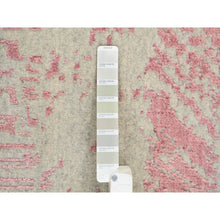 Load image into Gallery viewer, 11&#39;10&quot;x17&#39;10&quot; Rose Pink, All Over Design Wool And Art Silk, Jacquard Hand Loomed, Oversized Oriental Rug FWR389016