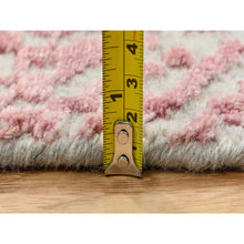 Load image into Gallery viewer, 11&#39;10&quot;x17&#39;10&quot; Rose Pink, All Over Design Wool And Art Silk, Jacquard Hand Loomed, Oversized Oriental Rug FWR389016