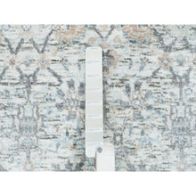 Load image into Gallery viewer, 2&#39;6&quot;x18&#39;2&quot; Ivory, Tabriz Vase With Pomegranate Design, Silk With Textured Wool Hand Knotted, XL Runner Oriental Rug FWR389340