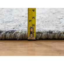 Load image into Gallery viewer, 11&#39;9&quot;x15&#39; Ivory, Hand Knotted Damask Design, Tone On Tone Wool And Plant Based Silk, Oversized Oriental Rug FWR390252