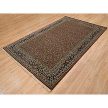 Load image into Gallery viewer, 6&#39;x9&#39;5&quot; Red, Herati All Over Fish Design Hand Knotted, 250 Kpsi Wool, Dense Weave, Oriental Rug FWR390654
