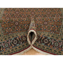 Load image into Gallery viewer, 6&#39;x9&#39;5&quot; Red, Herati All Over Fish Design Hand Knotted, 250 Kpsi Wool, Dense Weave, Oriental Rug FWR390654