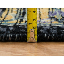 Load image into Gallery viewer, 10&#39;2&quot;x14&#39;3&quot; Rust Red &amp; Black, Ancient Ottoman Erased Design, Hand Knotted Ghazni Wool, Oriental Rug FWR391062