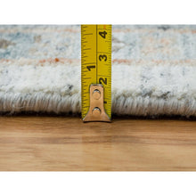 Load image into Gallery viewer, 7&#39;10&quot;x10&#39; Ivory, Plush And Lush Pile Pure Wool, Hand Knotted Karajeh Heritage Design, Oriental Rug FWR391110