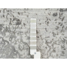 Load image into Gallery viewer, 5&#39;1&quot;x7&#39; Gray, Broken Persian Design, Wool And Pure Silk Hand Knotted, Oriental Rug FWR391254