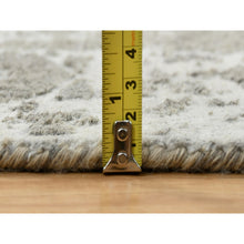 Load image into Gallery viewer, 5&#39;1&quot;x7&#39; Gray, Broken Persian Design, Wool And Pure Silk Hand Knotted, Oriental Rug FWR391254
