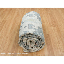 Load image into Gallery viewer, 13&#39;10&quot;x16&#39;2&quot; Ivory With Soft Tones, Reimagined Persian Viss Design, Plush And Lush Soft Pile, Extra Soft Wool Hand Knotted, Oversized Oriental Rug FWR392736