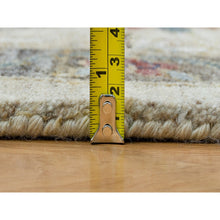 Load image into Gallery viewer, 13&#39;10&quot;x16&#39;2&quot; Ivory With Soft Tones, Reimagined Persian Viss Design, Plush And Lush Soft Pile, Extra Soft Wool Hand Knotted, Oversized Oriental Rug FWR392736
