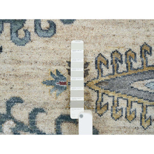 10'x14' Ivory With Soft Tones, Hand Knotted, Reimagined Persian Viss Design, Plush And Lush Soft Pile, 100% Wool, Natural Dyes, Oriental Rug FWR393570