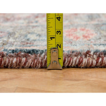 Load image into Gallery viewer, 2&#39;8&quot;x21&#39;10&quot; Cordovan Red, Hand Knotted, Heriz Revival, Extra Soft Wool, Plush And Lush Soft Pile, Xl Runner Oriental Rug FWR394932
