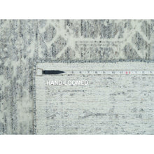 Load image into Gallery viewer, 9&#39;x12&#39; Cloudy Gray, Karajeh Persian Design, 100% Wool, Hand Loomed, Oriental Rug FWR395004