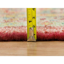 Load image into Gallery viewer, 14&#39;x16&#39;5&quot; Fire Brick Red, Sheared Low, 100% Wool, Hand Knotted, Antiqued Oushak Reimagined Repetitive Star And Rosette Design, Oversized Oriental Rug FWR395580