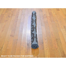 Load image into Gallery viewer, 4&#39;x6&#39; Brown Hand Woven Flat Weave Pure Wool Reversible Kilim Oriental Rug FWR396402