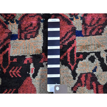 Load image into Gallery viewer, 4&#39;5&quot;x6&#39;1&quot; Beige Vintage Persian Karabakh Rural Village Good Condition Pure Wool Hand Knotted Oriental Rug FWR397968