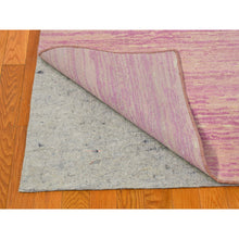 Load image into Gallery viewer, 12&#39;1&quot;x15&#39;2&quot; Oversized Pink Thick And Plush Organic Wool Horizontal Ombre Design Hand Knotted Oriental Rug FWR398796