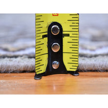 Load image into Gallery viewer, 9&#39;1&quot;x12&#39; Textured Wool And Silk Mughal Inspired Medallions Design Hand Knotted Brown Oriental Rug FWR398856