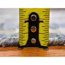 Load image into Gallery viewer, 2&#39;6&quot;x10&#39;4&quot; Blue Pure Silk And Textured Wool Wide Runner Zigzag With Graph Design Hand Knotted Oriental Rug FWR399192