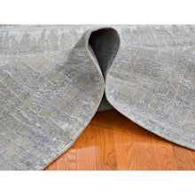 Load image into Gallery viewer, 8&#39;x10&#39;3&quot; Hand Knotted Cardiac Design With Pastel Colors Textured Wool And Pure Silk Oriental Rug FWR399258