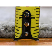 Load image into Gallery viewer, 2&#39;5&quot;x10&#39;3&quot; Denser Weave Persian Knot With Abstract Design Wool Gray Hand Knotted Runner Oriental Rug FWR399318