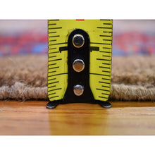 Load image into Gallery viewer, 4&#39;1&quot;x12&#39;8&quot; Brown Antique Persian Serab Camel Hair Galley Wide Runner Geometric Patter Natural Wool Hand Knotted Oriental Rug FWR399582