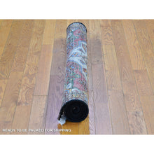 Load image into Gallery viewer, 3&#39;5&quot;x5&#39;2&quot; Rural Village Vintage Persian Hamadan Tribal Design Pure Wool Hand Knotted Clean Oriental Rug FWR399930