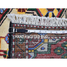 Load image into Gallery viewer, 3&#39;5&quot;x5&#39;2&quot; Rural Village Vintage Persian Hamadan Tribal Design Pure Wool Hand Knotted Clean Oriental Rug FWR399930