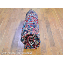 Load image into Gallery viewer, 8&#39;3&quot;x11&#39;3&quot; Brick Red Antique Persian Heriz Shiny And Vivid Colors Natural Wool Good Condition Hand Knotted Clean Oriental Rug FWR399966