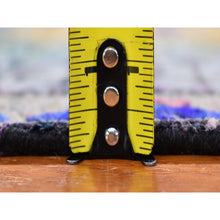 Load image into Gallery viewer, 2&#39;7&quot;x12&#39; Sari Silk With Textured Wool Mamluk Design Colorful Hand Knotted Wide Runner Oriental Rug FWR400176