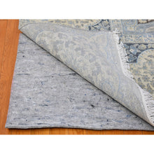 Load image into Gallery viewer, 11&#39;10&quot;x16&#39; Oversized Ivory Silk With Textured Wool Tree Of Life Meditation Design Hand Knotted Oriental Rug FWR400410