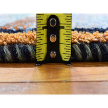 Load image into Gallery viewer, 4&#39;1&quot;x5&#39; New Persian Gabbeh Organic Wool Multi-color Hand Knotted Oriental Rug FWR400662