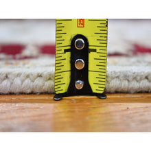 Load image into Gallery viewer, 4&#39;x6&#39; Ivory Rajasthan Half Wool And Half Silk Floral Design Thick And Plush Hand Knotted Oriental Rug FWR400674