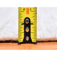 Load image into Gallery viewer, 12&#39;x12&#39; Striae Design Hand Knotted Ivory Silk With Textured Wool Tone On Tone Hi-low Pile Round Oriental Rug FWR400788