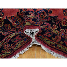 Load image into Gallery viewer, 12&#39;4&quot;x19&#39;3&quot; Red Oversized Antique Persian Moharajan Sarouk Full Pile And Soft Hand Knotted Oriental Rug FWR401946