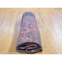 Load image into Gallery viewer, 12&#39;4&quot;x19&#39;3&quot; Red Oversized Antique Persian Moharajan Sarouk Full Pile And Soft Hand Knotted Oriental Rug FWR401946